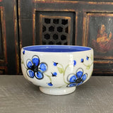 Blue Plumflower Bowl #10