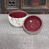 Cherry Blossom Lidded Jar #22 (6 oz)