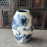 Blue Plumflower Vase (Free Shipping)