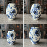 Blue Plumflower Vase (Free Shipping)