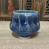 Royal Blue Tea Bowl # 3 (Free Shipping)