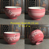 Bowl in Umbre White Cherry Blossom #5 (12 oz)
