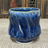 Royal Blue Tea Bowl # 2 (Free Shipping)