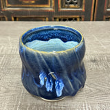 Royal Blue Tea Bowl # 2 (Free Shipping)