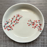 Small Plate with Cherry Blossom #5 (Free Shipping)