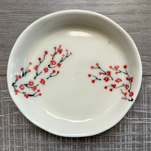 Small Plate with Cherry Blossom #5 (Free Shipping)