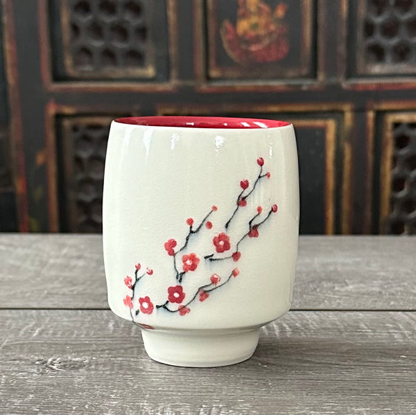 Cherry Blossom Yunomi #45 (Free Shipping)