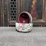 Cherry Blossom Lidded Jar #21 (8 oz)
