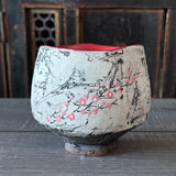Cherry Blossom Bowl #26 - Dark Pink (Free Shipping)