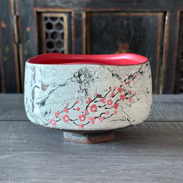 Cherry Blossom Bowl #19 - Dark Pink (Free Shipping)