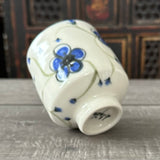 Blue Plumflower Yunomi #1