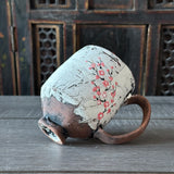 Cherry Blossom Mug #15 - Dark Pink (Free Shipping)