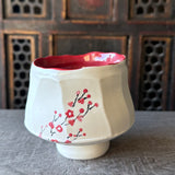 Cherry Blossom Tea Bowl #29 (Free Shipping)