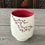 Cherry Blossom Yunomi #45 (Free Shipping)