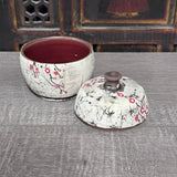 Cherry Blossom Lidded Jar #22 (6 oz)