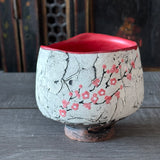 Cherry Blossom Bowl #21 - Dark Pink (Free Shipping)