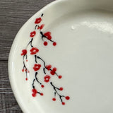 Small Plate with Cherry Blossom #4 (Free Shipping)