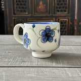 Blue Plumflower Mug #1