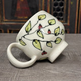 Lady Bugs & Leaves Mug #2