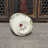 Lady Bugs & Leaves Yunomi #9 (Free Shipping)