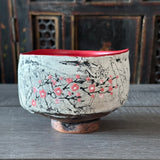 Cherry Blossom Bowl #18 - Dark Pink (Free Shipping)