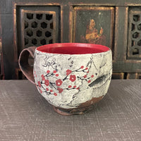 Second: Cherry Blossom Mug #5 (12 oz)