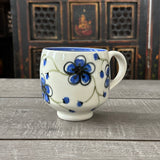 Blue Plumflower Mug #2