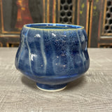 Royal Blue Tea Bowl # 3 (Free Shipping)