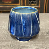 Royal Blue Tea Bowl # 1 (Free Shipping)