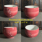 Bowl in Umbre White Cherry Blossom #4 (16 oz)