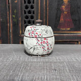 Cherry Blossom Lidded Jar #22 (6 oz)