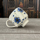 Blue Plumflower Mug #2