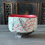 Cherry Blossom Bowl #23 - Dark Pink (Free Shipping)