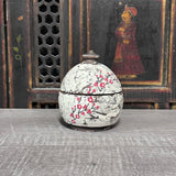 Cherry Blossom Lidded Jar #21 (8 oz)