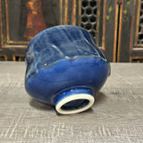 Royal Blue Tea Bowl # 3 (Free Shipping)