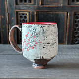 Cherry Blossom Mug #15 - Dark Pink (Free Shipping)