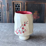 Cherry Blossom Sake Cup #32 (Free Shipping)