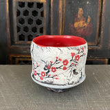 Cherry Blossom Chawan / Tea Bowl #2 (7 oz)