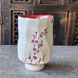 Cherry Blossom Yunomi #34 (Free Shipping)