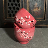 Cherry Blossom Porcelain Sake Set #2