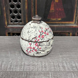 Cherry Blossom Lidded Jar #21 (8 oz)