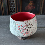 Cherry Blossom Bowl #17 - Dark Pink (Free Shipping)