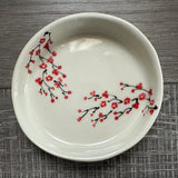 Small Plate with Cherry Blossom #6 (Free Shipping)