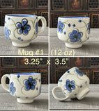 Blue Plumflower Mug #1