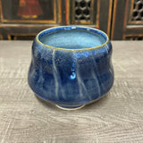 Royal Blue Tea Bowl # 3 (Free Shipping)