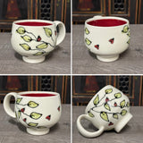 Lady Bugs & Leaves Mug #2