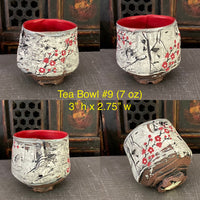 Cherry Blossom Chawan / Tea Bowl #9 (7 oz)