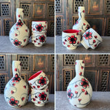 Red Plumflower Set #50 (Free Shipping)