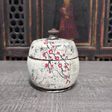 Cherry Blossom Lidded Jar #1 (5 oz)