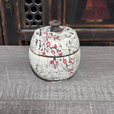 Cherry Blossom Lidded Jar #22 (6 oz)